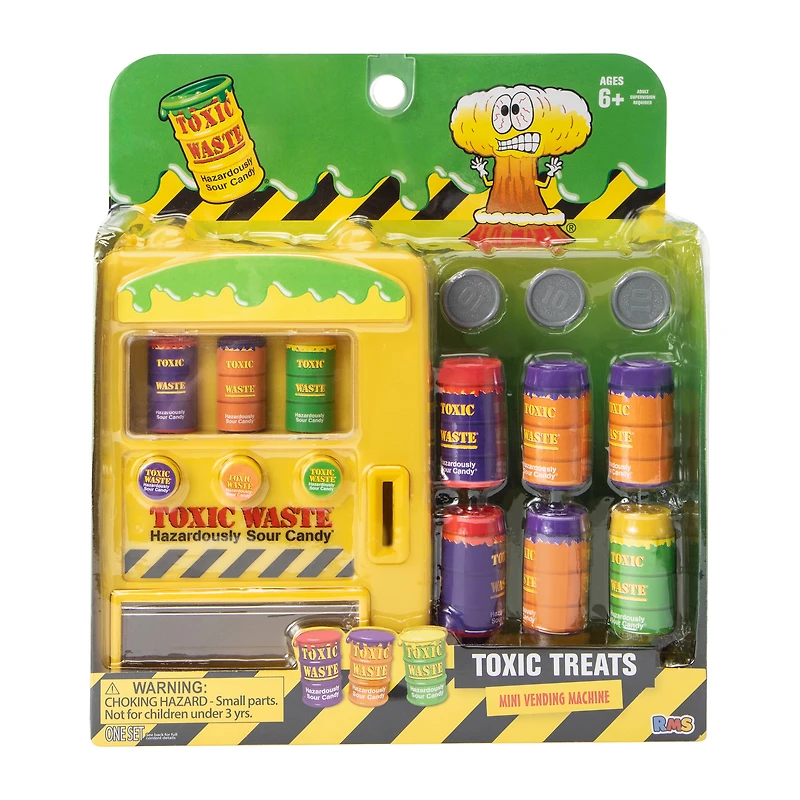 Toxic Waste® Toxic Treats Mini Vending Machine Set