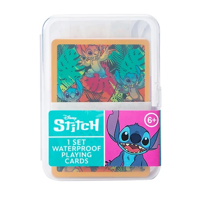 Disney Stitch Waterproof Playing Cards Set