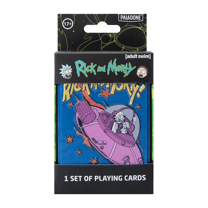 Adult Swim Rick And Morty Playing Cards Set