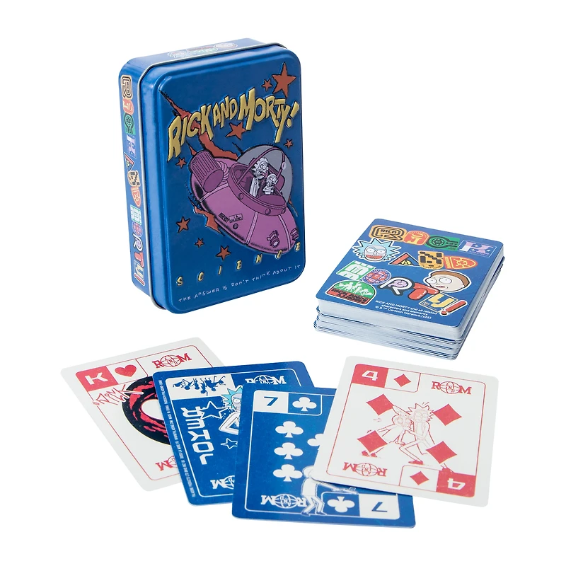 Adult Swim Rick And Morty Playing Cards Set