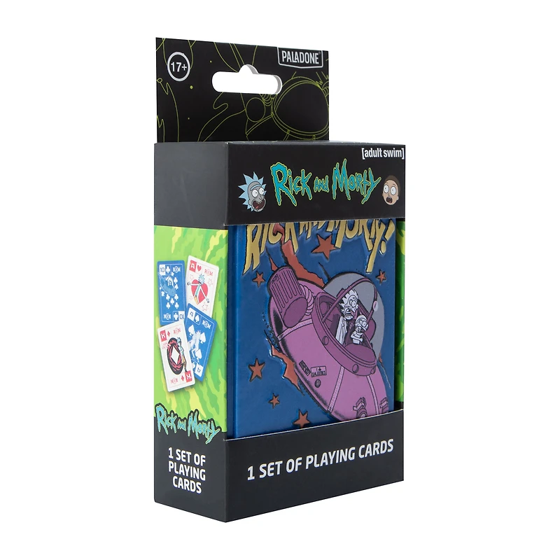 Adult Swim Rick And Morty Playing Cards Set