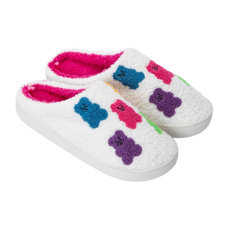 Ladies Fluffy Cloud Slippers