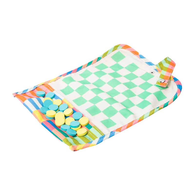 Roll-Up Checkers Set