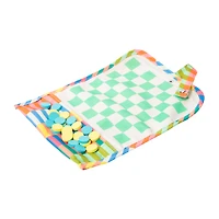 Roll-Up Checkers Set