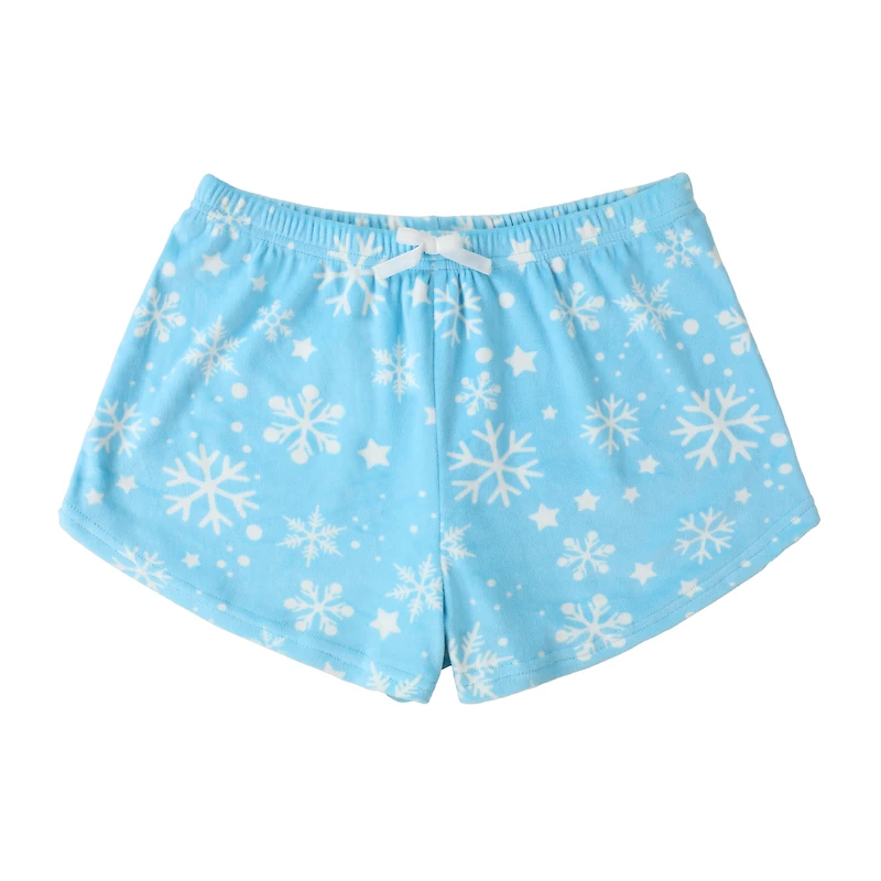 Women's Plush Lounge Shorts