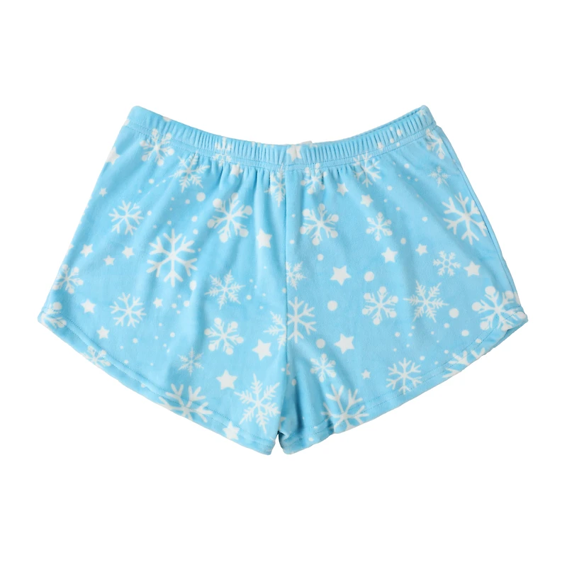 Women's Plush Lounge Shorts