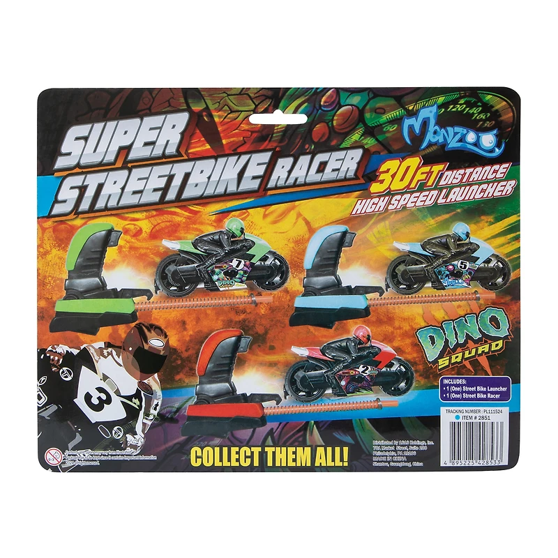 Super Streetbike Racer  Launcher Toy Set