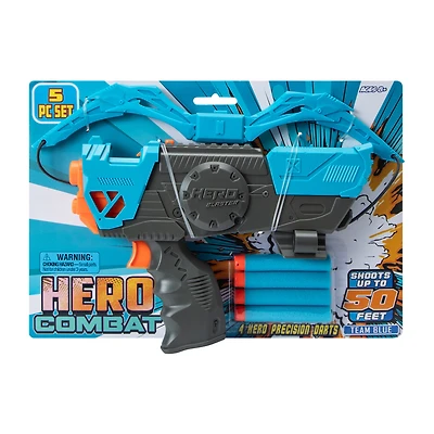 Hero Combat Color Team Blaster Toy Set