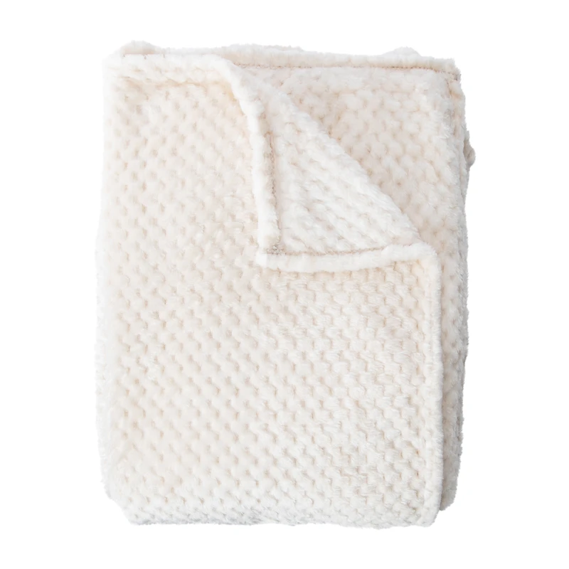 Luxe Collection Popcorn Throw 50inx60in