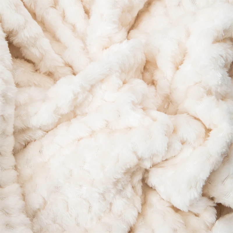 Luxe Collection Popcorn Throw 50inx60in