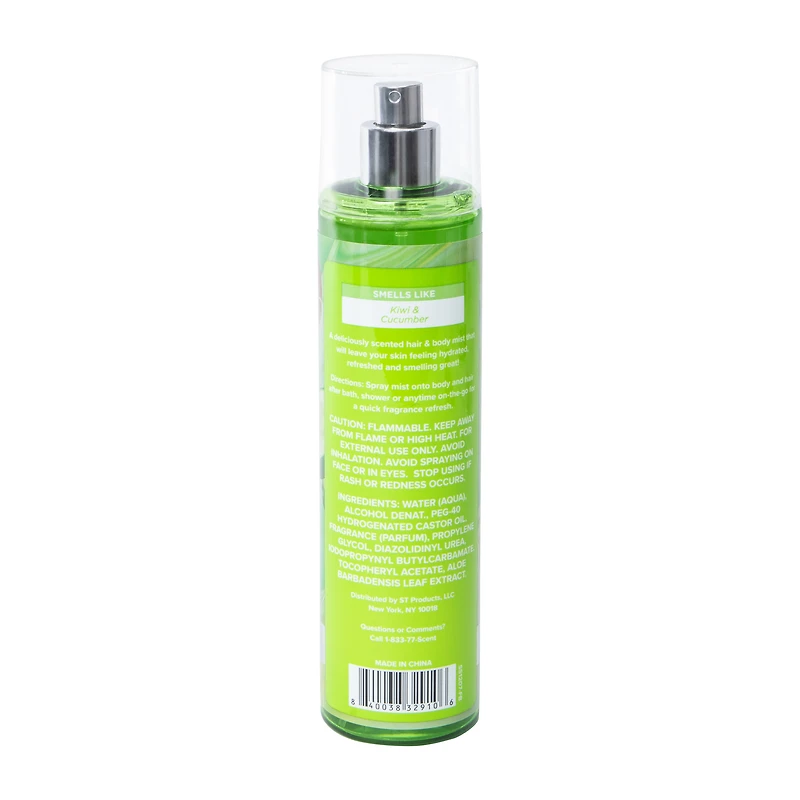 ScentXScent Kiwi Cucumber Hair & Body Fragrance Mist 7oz
