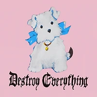 Puppy Destroy Everything Graphic Tee
