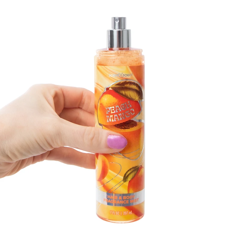 ScentXScent Peach Mango Hair & Body Fragrance Mist 7oz