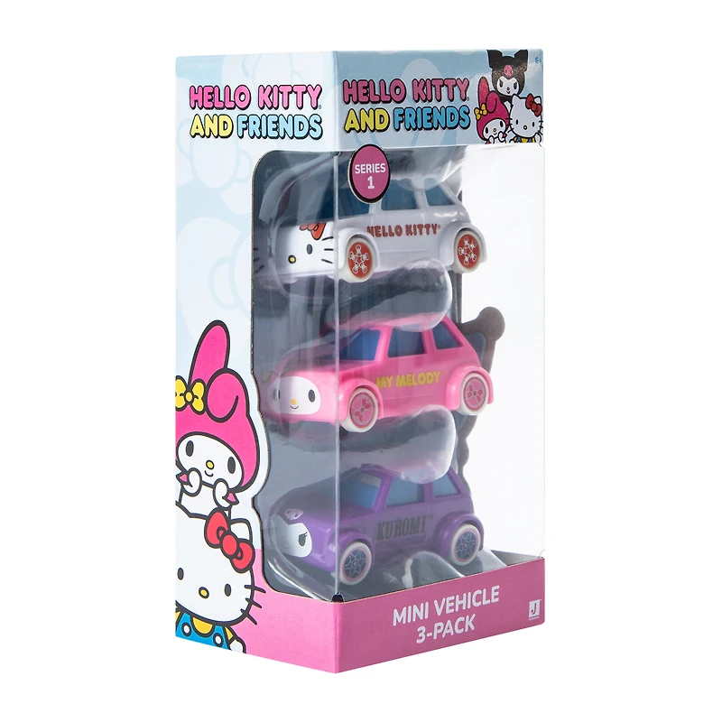Hello Kitty And Friends® Mini Vehicle 3-Pack