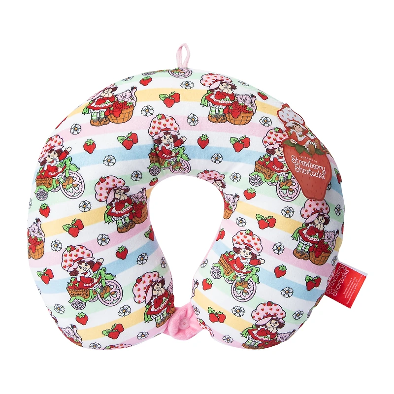 Strawberry Shortcake™ Striped Travel Pillow
