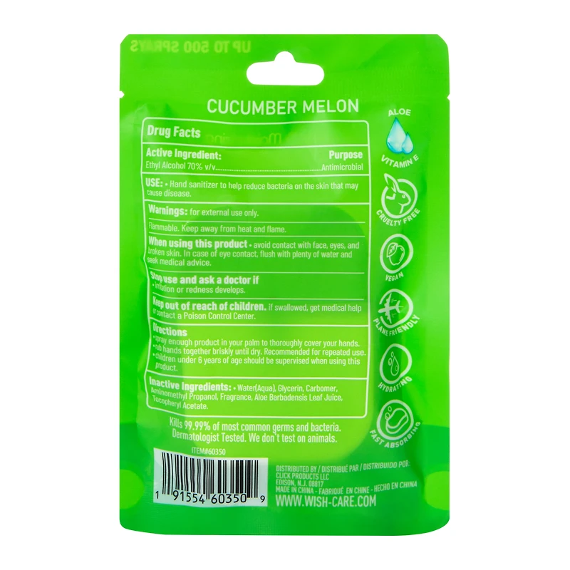 Wish Hand Sanitizer 1.2oz