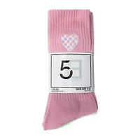 Design Ladies Crew Socks 5-Pack