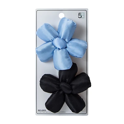 Puff Flower Clip 2-Pack