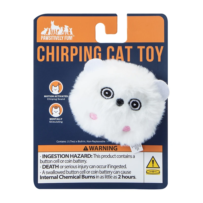 Pawsitively Fun! Chirp Cat Plush Toy