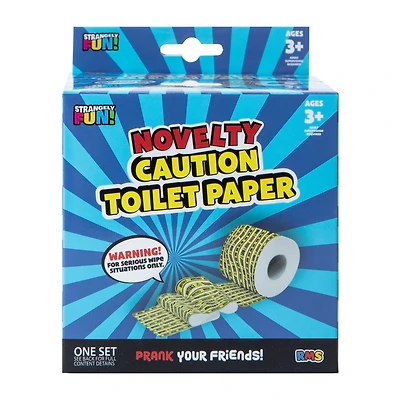 Novelty Caution Toilet Paper Set