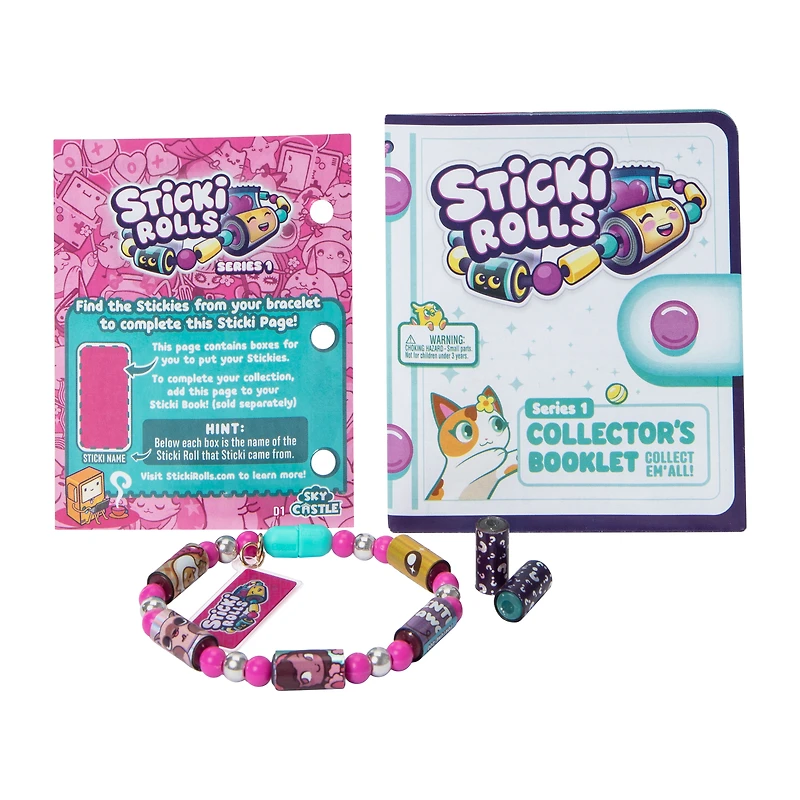 Sticki Rolls Sticker Bracelets Set