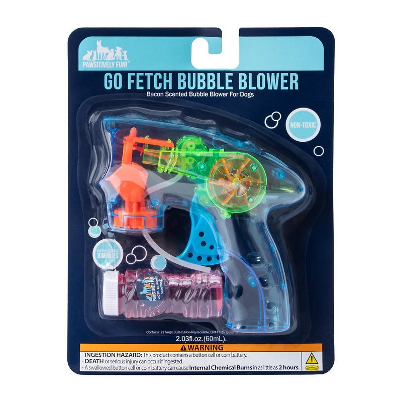 Go Fetch Bubble Blower For Dogs