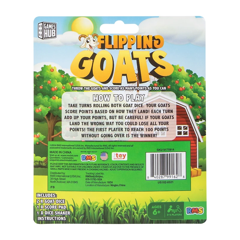 Flipping Goats Game Set