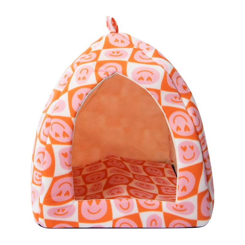 Printed Pet Hut For Cats & Dogs