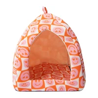 Printed Pet Hut For Cats & Dogs