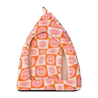 Printed Pet Hut For Cats & Dogs