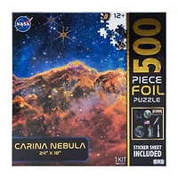 NASA Nebula Foil Puzzle 500-Pieces Kit