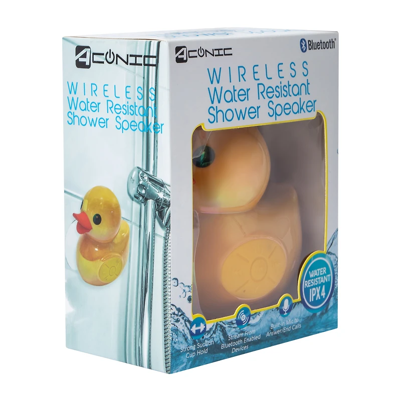 Wireless Water Resistant Shower Speaker