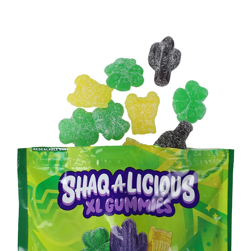 Shaq-A-Licious XL Sour Candy Gummies 11.8oz