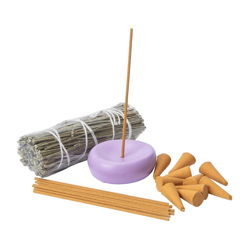 Mantras Incense Smudge Gift Set 22-Pieces