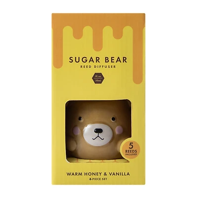 Sugar Bear Reed Diffuser 1oz 3-Piece Set