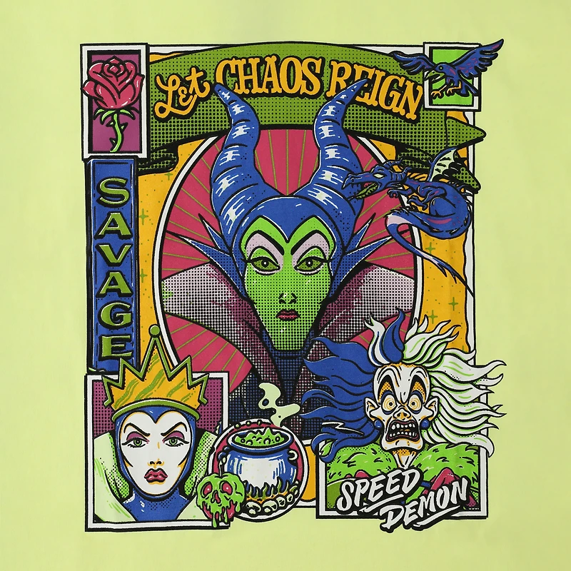 Disney Villains Let Chaos Reign Graphic Tee