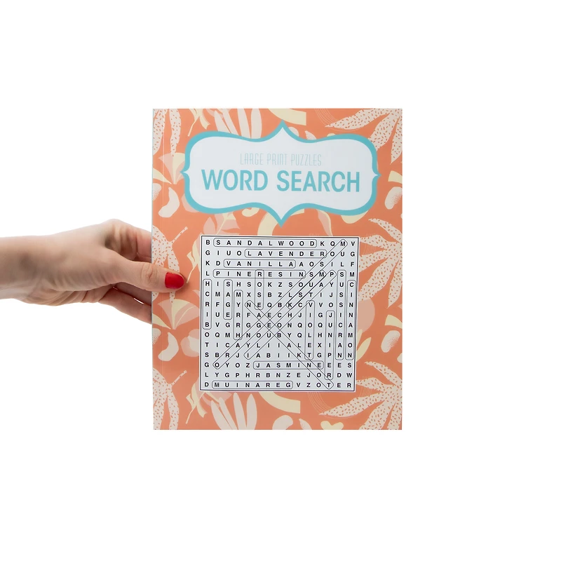 Large Print Puzzles Word Search Book