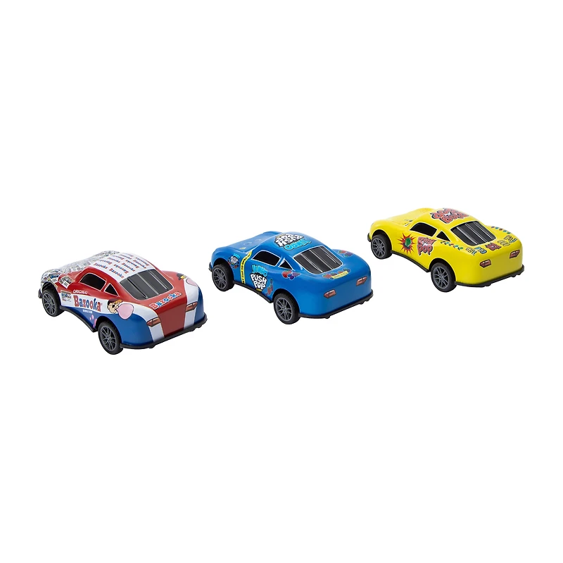 Bazooka® Candy Brands Die-Cast Candy Cruisers 3-Pack