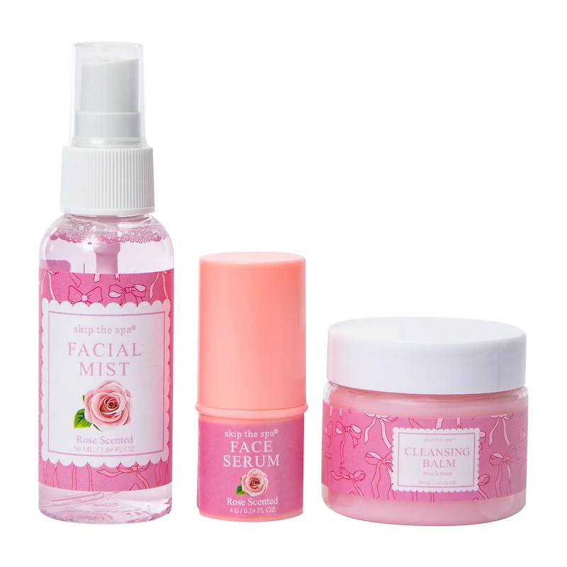 Skip The Spa® Skin Care Travel Essentials Set 3.5oz