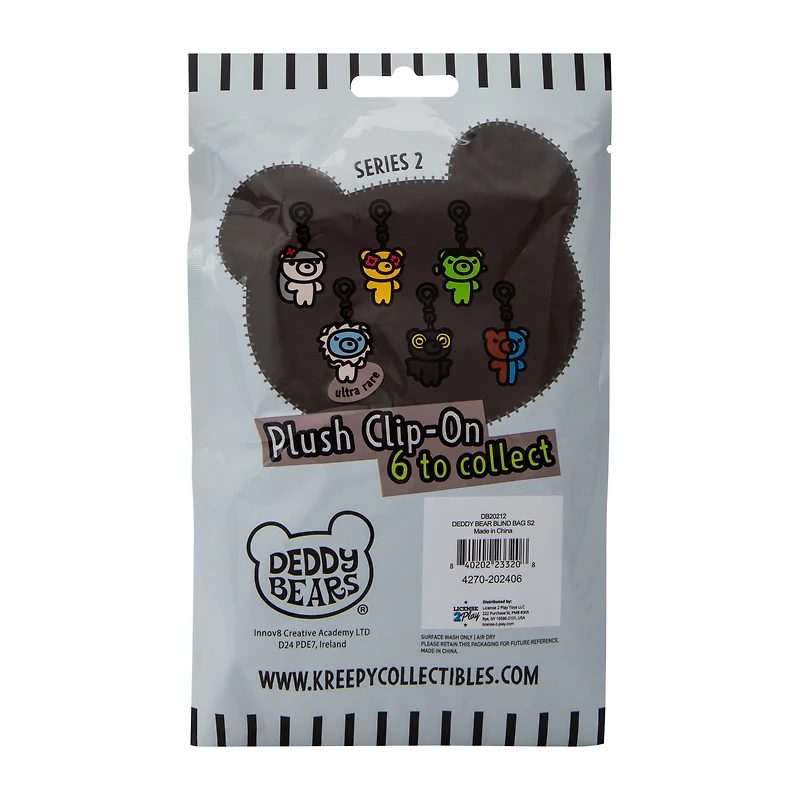 Deddy Bears® Mystery Clip-On Plush (Styles May Vary)