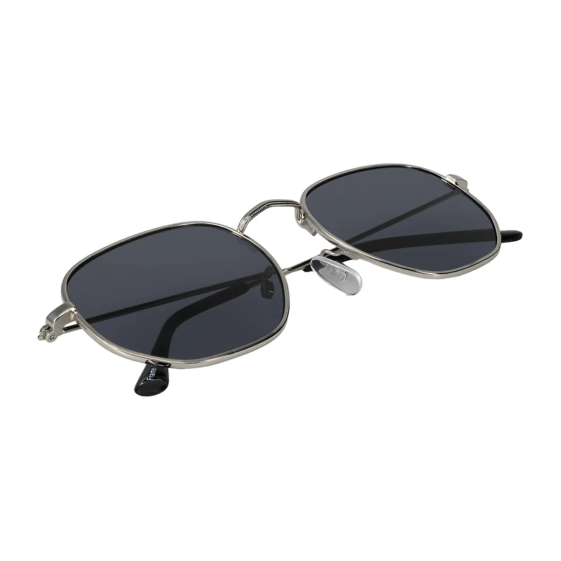 Juniors Square Metal Sunglasses