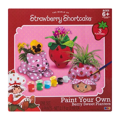 Strawberry Shortcake™ Paint Your Own Berry Sweet Planters Set