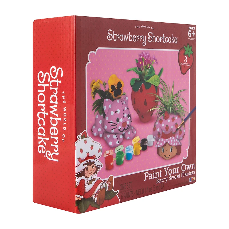 Strawberry Shortcake™ Paint Your Own Berry Sweet Planters Set