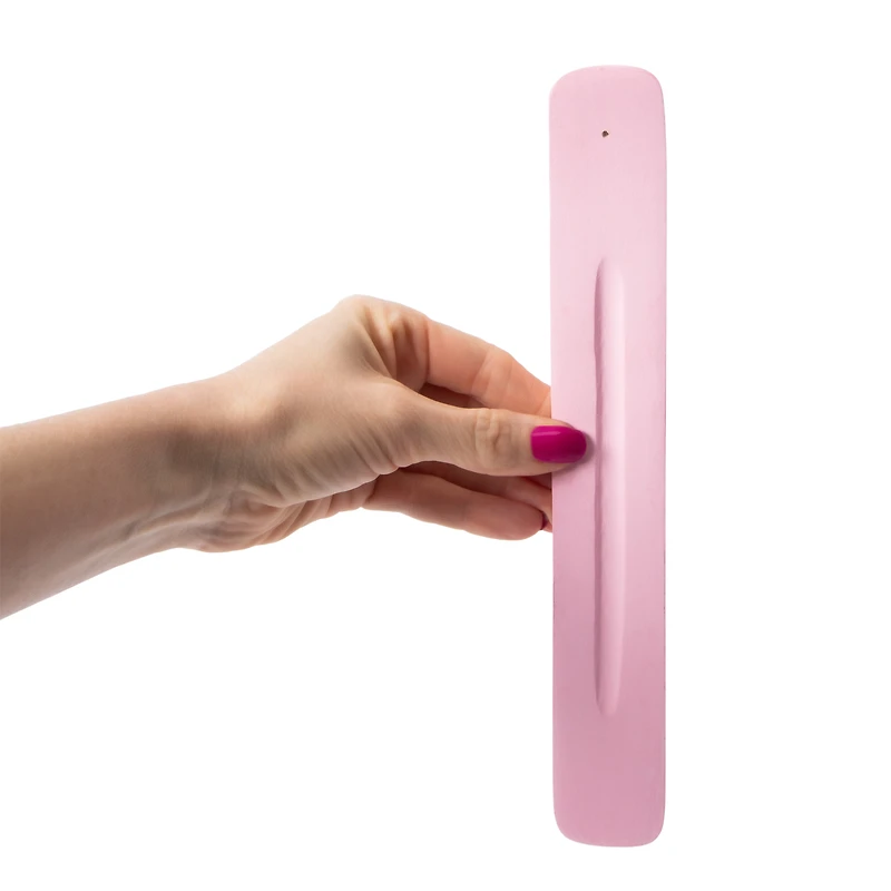Pink Wood Incense Holder