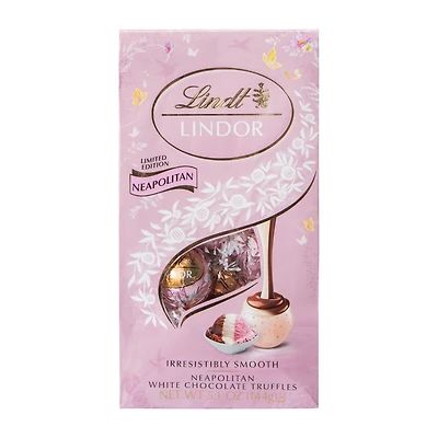 Lindt Lindor Limited Edition Neapolitan Chocolates 5.1oz
