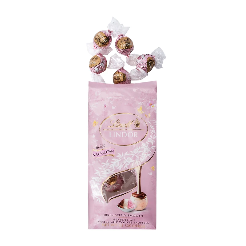 Lindt Lindor Limited Edition Neapolitan Chocolates 5.1oz