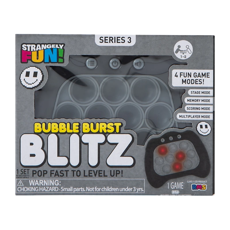 Strangely Fun! Bubble Burst Blitz Toy Set