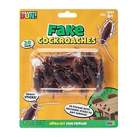 Strangely Fun! Fake Cockroaches 20-Pack