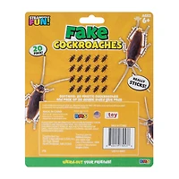 Strangely Fun! Fake Cockroaches 20-Pack