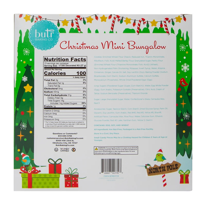 Butr Baking Co. Gingerbread House Kit 12.04oz
